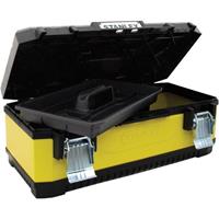 Werkzeugbox 49.7x29.3x22.2cm Metall-Kunststoff Trage über 3/4 Boxlänge Stanley - Stanley BLACK&DECKER DEUTSCHLAND
