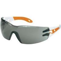 Uvex pheos s 9192745 Veiligheidsbril Incl. UV-bescherming Wit, Oranje DIN EN 166