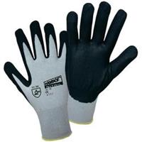 Handschuhe NONE STICKY FOAM grau / schwarz, VE 12 Paar Größe 9 (L)