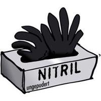 noname 100 St. Nitril Einweghandschuh Größe (Handschuhe): 9, L EN 455