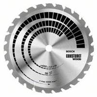 Cirkelzaagblad Construct Wood 250 x 30 x 3,2 mm, 20 Bosch 2608641774 Diameter:250 x 30 mm Dikte:3.2 mm
