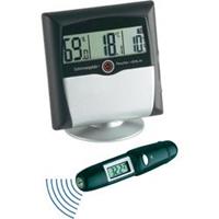 TFA Luchtvochtigheidsmeter (hygrometer) 1 % Hrel 99 % Hrel Set hygrometer + infrarood-thermometer
