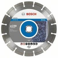 Bosch Diamanttrennscheibe Standard For Stone, 115 X 22,23 X 1,6 X 10 Mm, 1Er-Pack