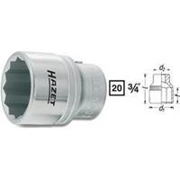 Hazet - 1000Z-27 Buiten zeskant Dopsleutelinzetstuk 27 mm 3/4" (20 mm) Afmeting, lengte 54 mm