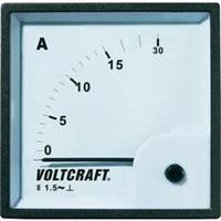 Voltcraft AM-72X72/15A Analoog inbouwmeetinstrument AM-72x72/15 A 15 A Weekijzer