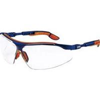 Uvex Schutzbrille i-vo supravision excellence blau-orange klar kratzfest beschlagfrei, Sicherheitsbrille, Arbeitsschutzbrille Uvex - 1764