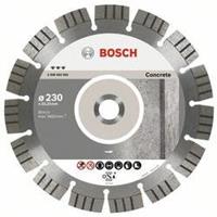 Diamantdoorslijpschijf Best for Concrete, 180 x 22,23 x 2,4 x 12 mm Bosch 2608602654 Diameter 180 mm Binnendiameter 22.23 mm 1 stuks