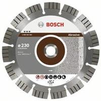 Diamantdoorslijpschijf Best for Abrasive, 180 x 22,23 x 2,4 x 12 mm Bosch 2608602682 Diameter 180 mm Binnendiameter 22.23 mm 1 stuks