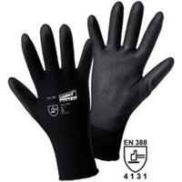 Leipold + Döhle L+D MICRO black Nylon-PU Nylon Arbeitshandschuh Größe (Handschuhe): 7, S EN 388 CAT II