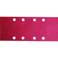 Oscillerend schuurpapier met klittenband, geperforeerd Korrelgrootte 40 (l x b) 185 mm x 93 mm Bosch 2609256A80 10 stuks