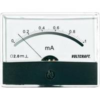 Voltcraft AM-86X65/1MA AM-86X65/1MA Inbouwmeter AM-86X65/1 mA/DC Draaispoel