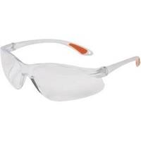 Avit Schutzbrille Transparent, Orange DIN EN 166-1