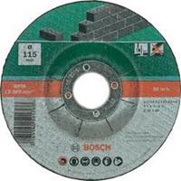 5-delig Doorslijpschijvenset gebogen voor steen Bosch 2609256334 Diameter 115 mm 5 stuks