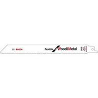 Bosch 2608656636 Reciprozaagblad S 1022 HF, Flexibel voor hout en metaal Zaagbladlengte 200 mm