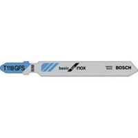 Bosch 2608636498 Decoupeerzaagblad T 118 GFS, Basic for Inox, 3-pack