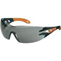 Uvex 9192245 Schutzbrille Schwarz, Orange C02627