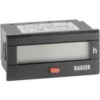 Bauser 3800.3.1.0.1.2 Digitale timer 12 - 24 V/DC Inbouwmaten 45 x 22 mm