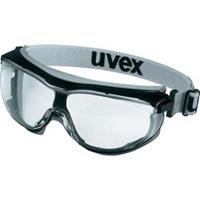 Schutzbrille carbonvision blau/grau mit Kopfband - Uvex