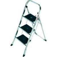 Hailo Inklapbare trapladder, aluminium, 3 treden