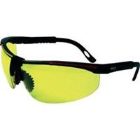 protectionworld protectionworld 2012008 Veiligheidsbril Incl. UV-bescherming Zwart, Rood DIN EN 166-1
