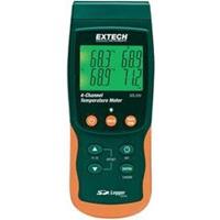 Extech SDL200 Temperatuurmeter -199 - +1700 °C Sensortype K, J, T, E, R, S, Pt100 Datalogger-functie