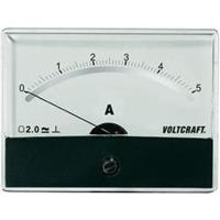 Voltcraft AM-86X65/5 A/DC Inbouwmeter AM-86X65/5 A/DC 5 A Draaispoel