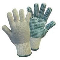 griffy L+D Green Dot Baumwolle Gartenhandschuh Größe (Handschuhe): Herrengröße 1 Paar