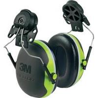 3M Peltor™ Kapsel-Gehörschützer X4 zur Helmmontage, gelb/grün