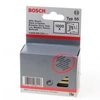 Bosch Schmalrückenklammer Typ 55, geharzt 6 x 1,08 x 30 mm, 1000er-Pack