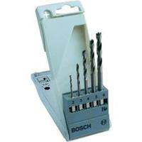 Bosch Holzbohrer-Set mit Sechskantschaft, 5-teilig, 2 - 6 mm