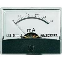 Voltcraft AM-60X46/1 mA/DC Inbouwmeter AM-60X46/1 mA/DC 1 mA Draaispoel