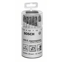 Bosch Metaalborenset HSS-G, DIN 338, 19-delig, 1-10 mm 2607018361