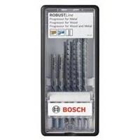 boschaccessories Bosch Accessories 2607010532 Stichsägeblatt-Set Robust Line Progressor, U-Schaft, 6-teilig 1 Set