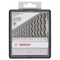 Bosch Metallbohrer-Set Robust Line Hss-G, Din 135, 135°, 13-Teilig, 1,5 - 6,5 Mm