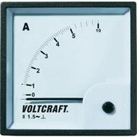 Voltcraft AM-72X72/5A Analoog inbouwmeetinstrument AM-72x72/5 A 5 A Weekijzer