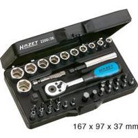 HAZET Safety-Insert-System (SIS) Steckschlüssel-Satz 36 teilig 6,3mm (1⁄4") 2200/36