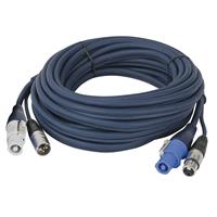DAP Powercon + DMX kabel, 3 meter