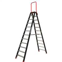 Altrex Sicherheits-Stehleiter beidseitig begehbar 2 x 12 Stufen