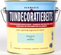 Hermadix Tuindecoratiebeits 714 aqua blue 2500 ml