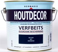 Hermadix Houtdecor 627 blauw 2500 ml