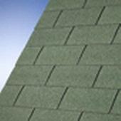 Intergard - Dachschindeln Dachpappe grün Bitumenschindeln Gartenhaus 3m2