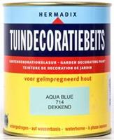 Hermadix Tuindecoratiebeits 714 aqua blue 750 ml