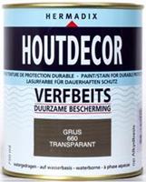 Hermadix Houtdecor 660 transparant grijs 750 ml