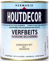 Hermadix Houtdecor 601 gebroken wit 750 ml