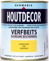 Hermadix Houtdecor 608 zonnegeel 750 ml