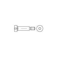 toolcraft Pas schroeven M12 30 mm Binnenzeskant (inbus) ISO 7379 Staal 25 stuks