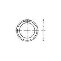 toolcraft 135187 Zekeringsringen Binnendiameter: 23.2 mm Buitendiameter: 34 mm DIN 983 Verenstaal 500 stuks