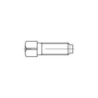 toolcraft Vierkantbouten M16 100 mm Vierkant DIN 479 Staal 10 stuks