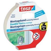 TESA Powerbond montagetape 5mx19mm transparant
