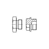 toolcraft Sluitschroeven M22 Buitenzeskant (inbus) DIN 7604 Staal 25 stuks